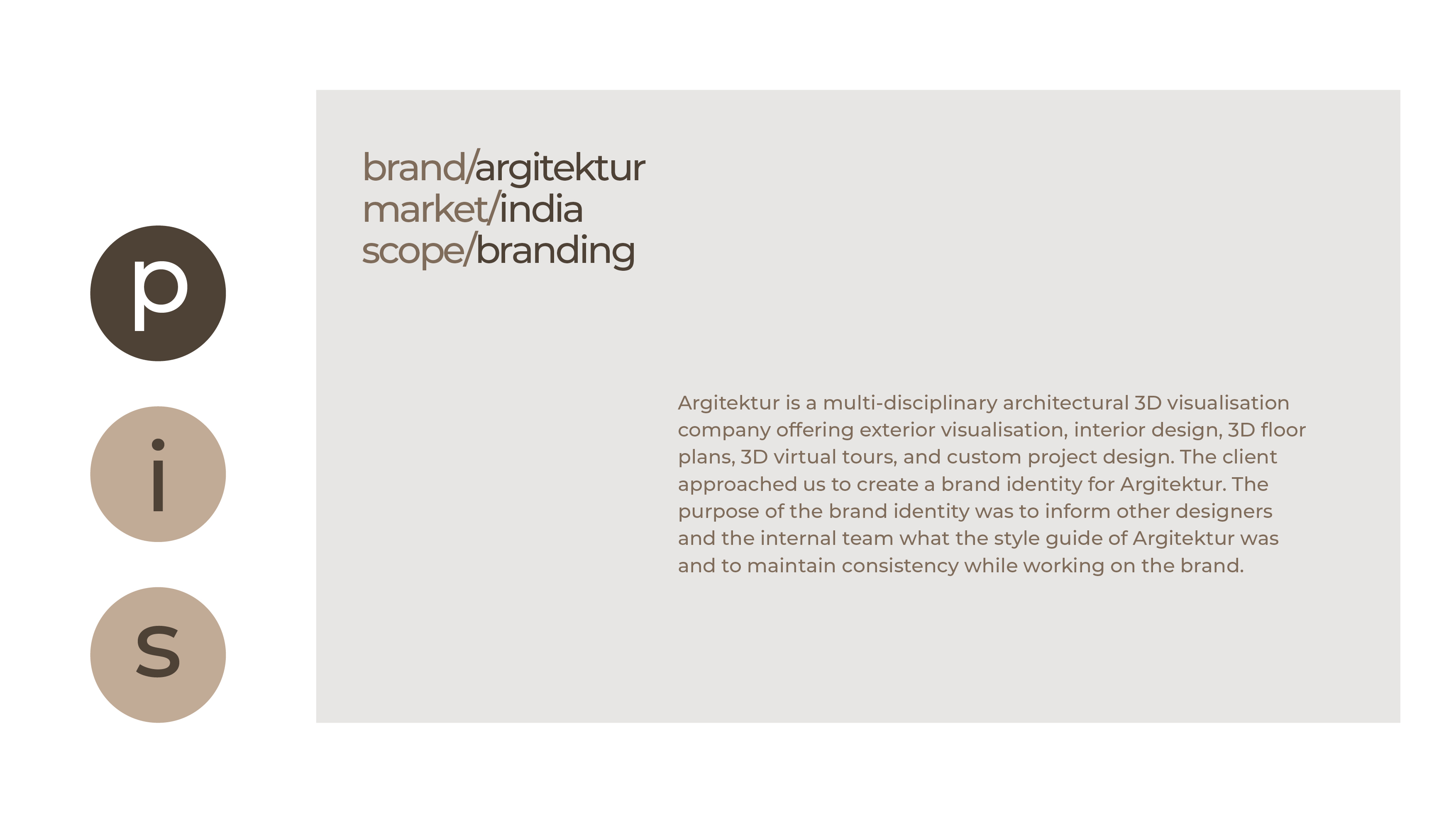Argitektur - Branding