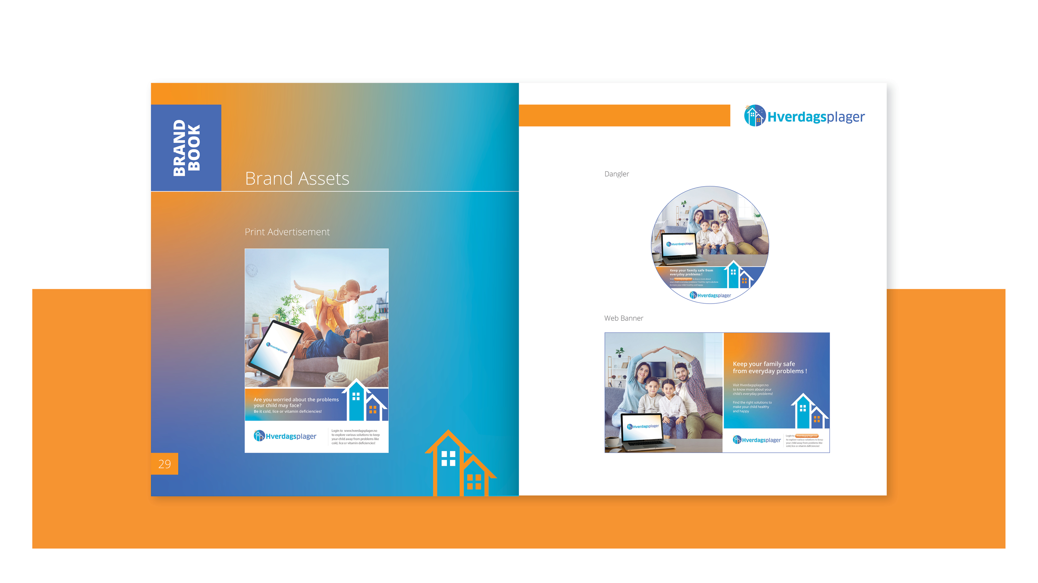 Hverdagsplager - brand identity & website