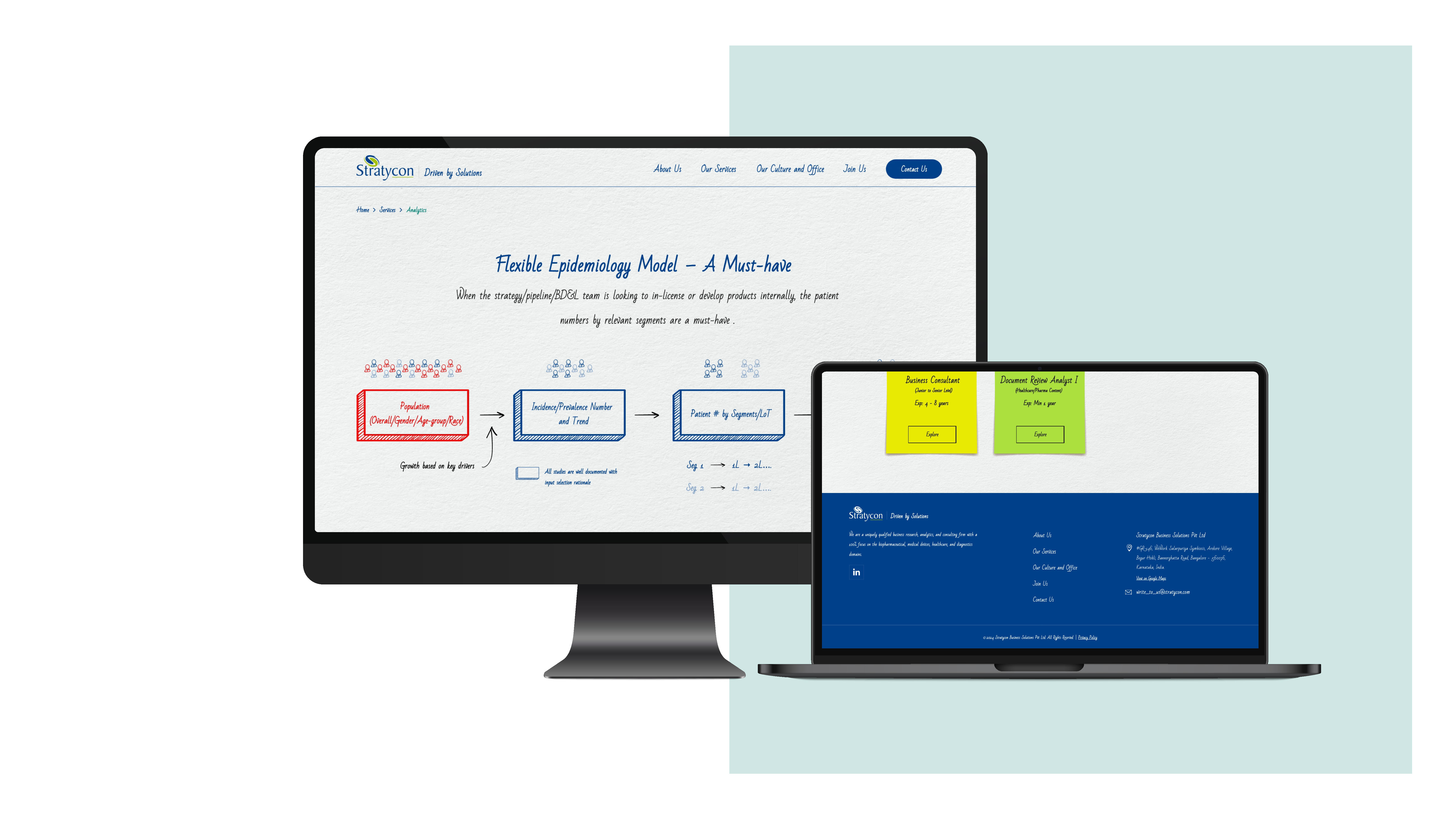Stratycon - Website Design