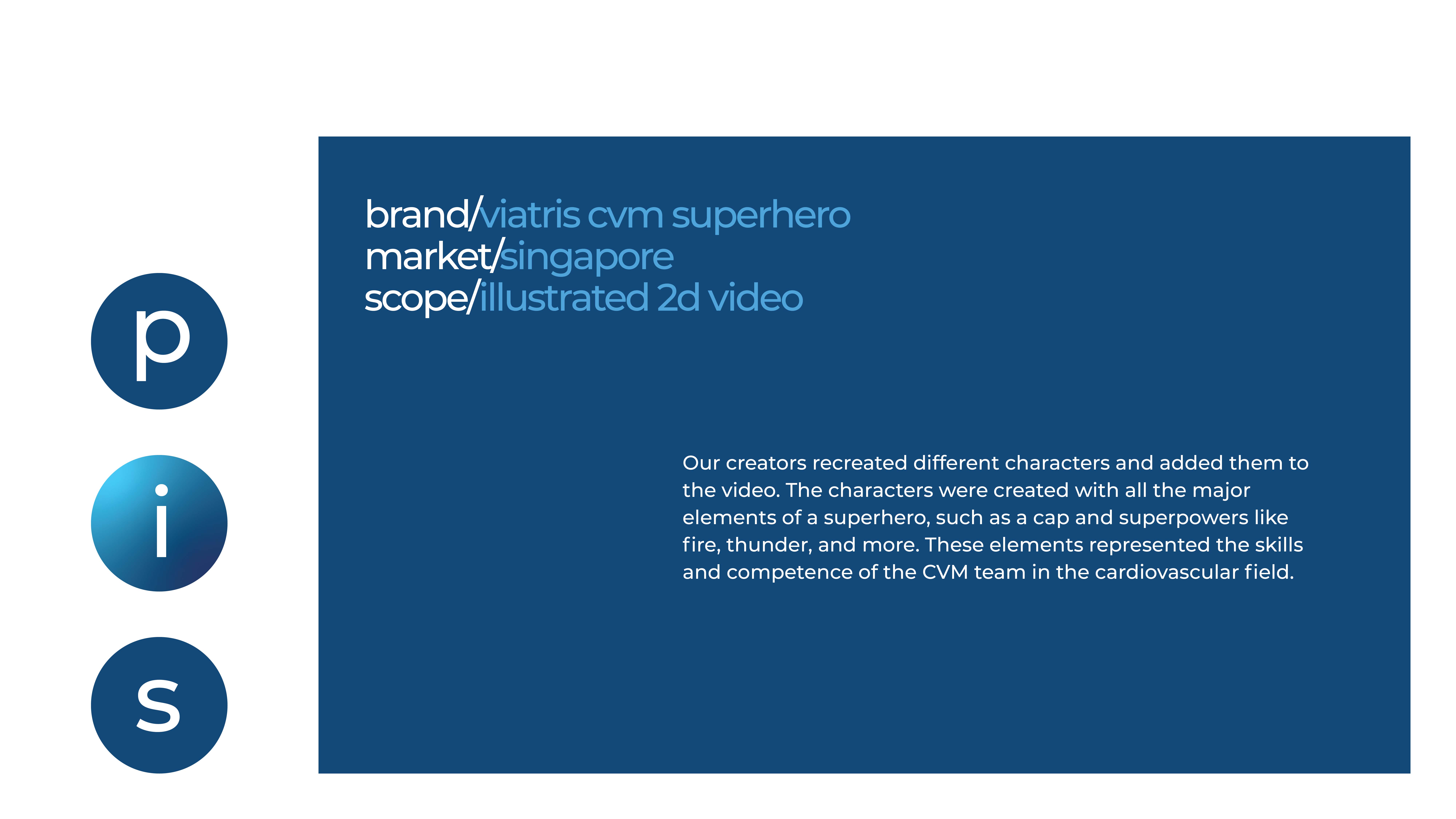 CVM superhero - illustrated 2d video