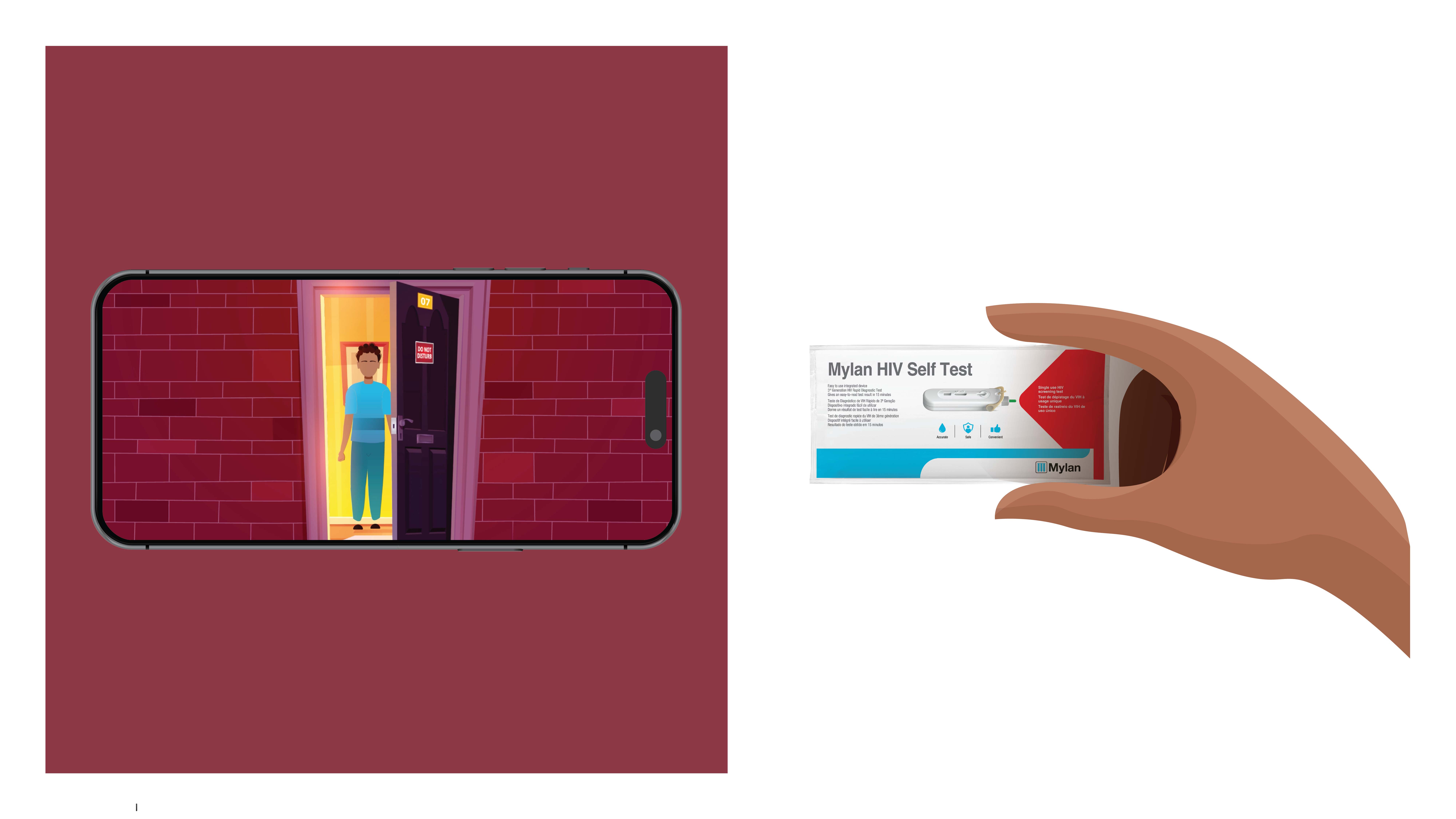 HIV Self Test - 2D animated video