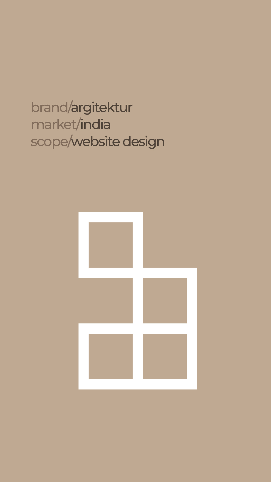 Argitektur - Website Design