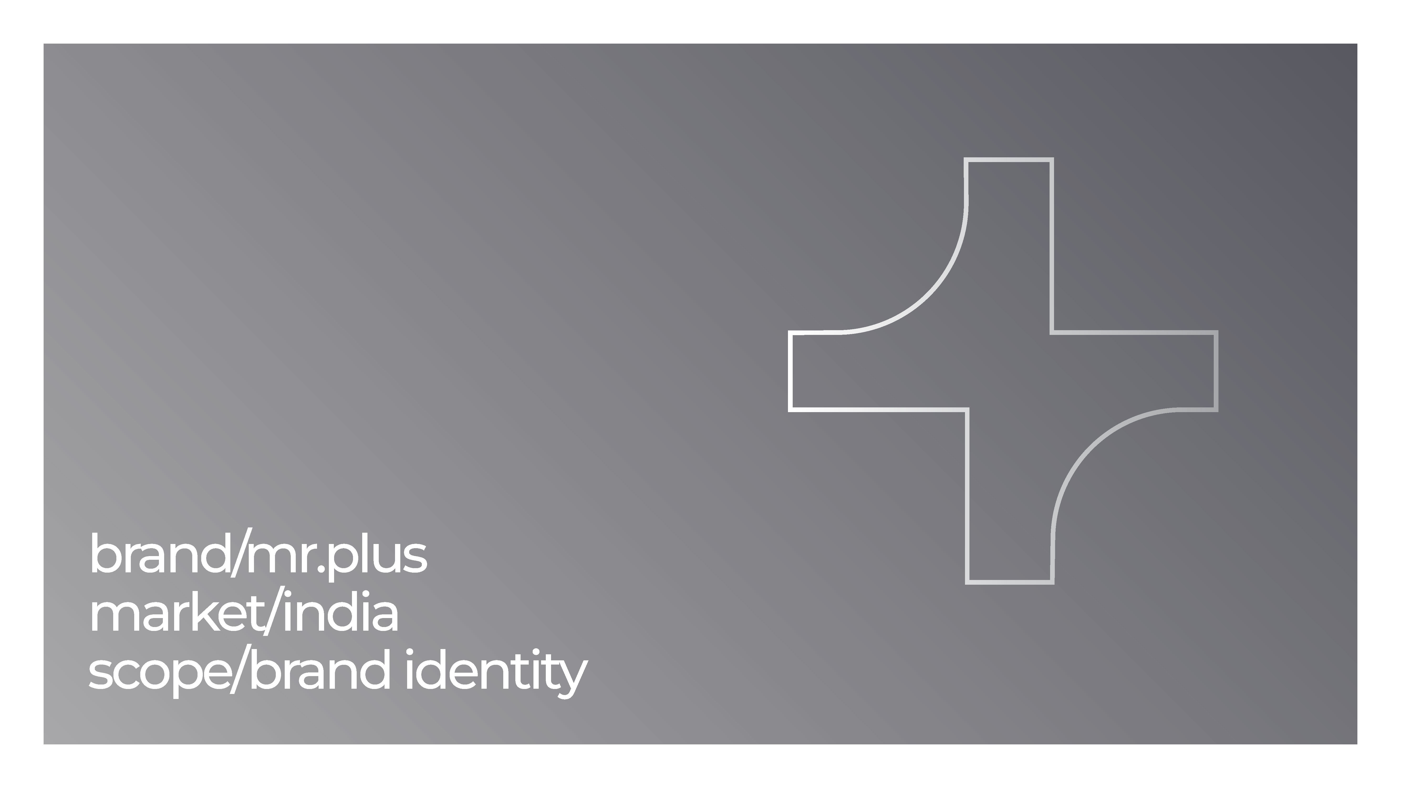 Mr Plus - Brand Identity