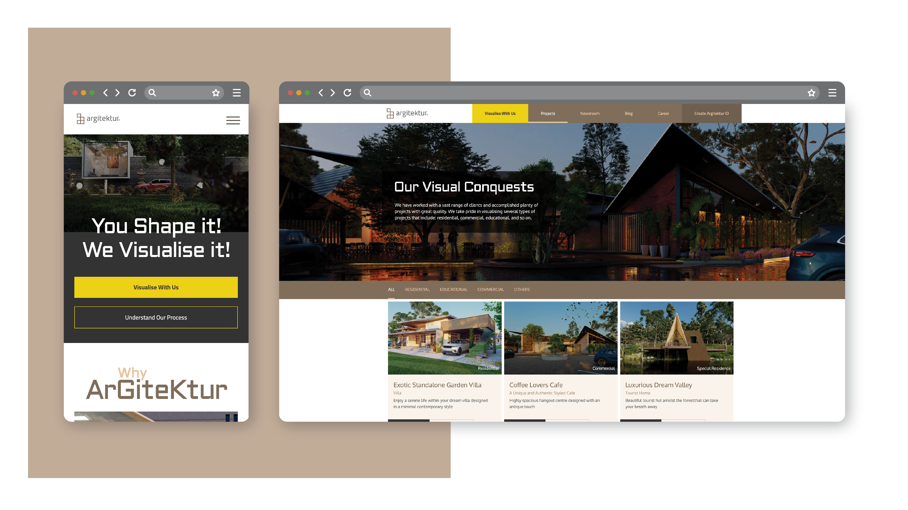 Argitektur - Branding