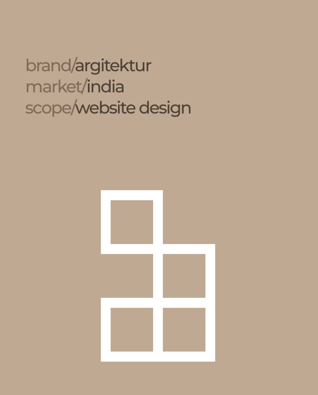 Argitektur - Website Design