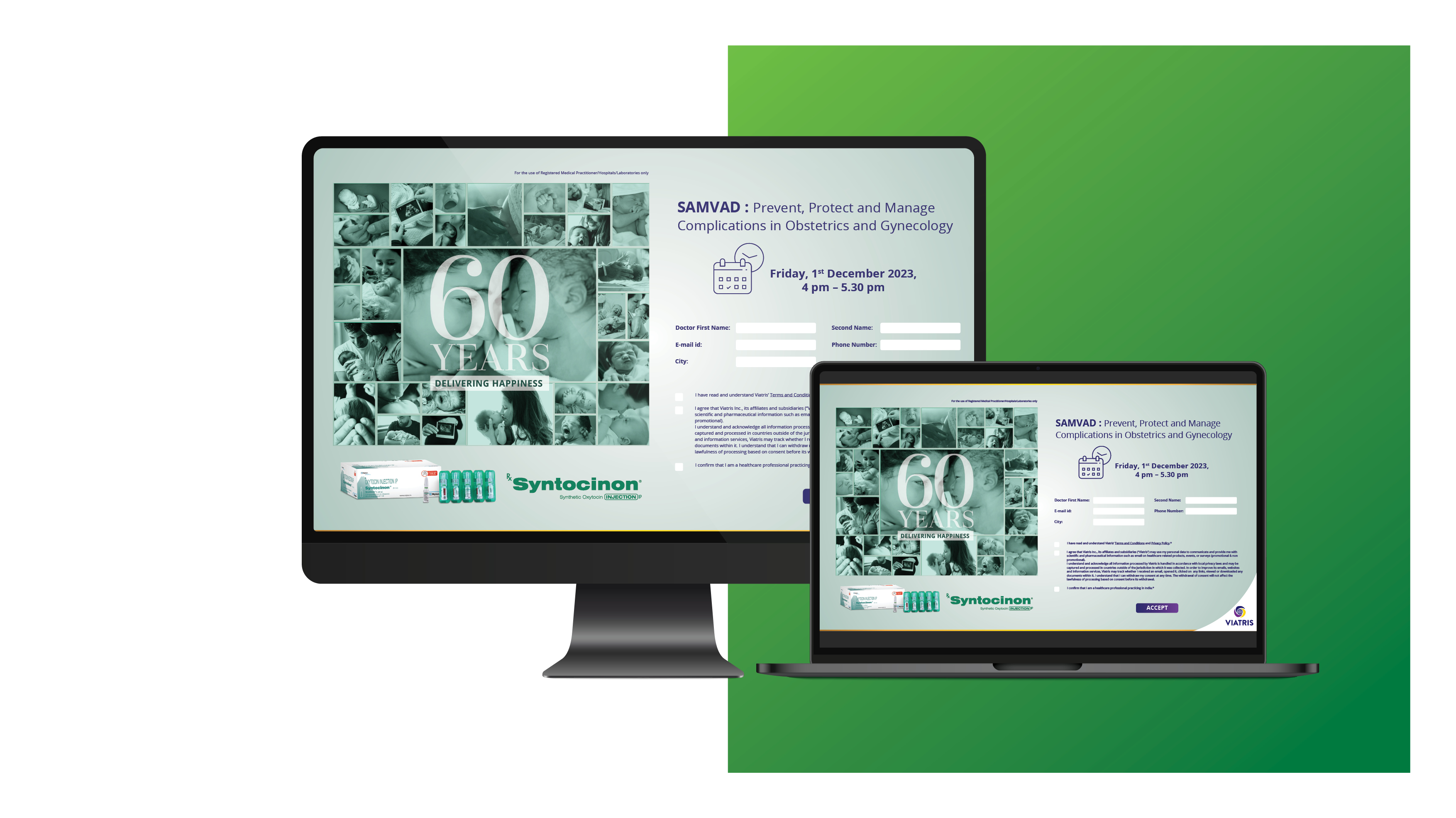 Syntocinon - interactive web pages