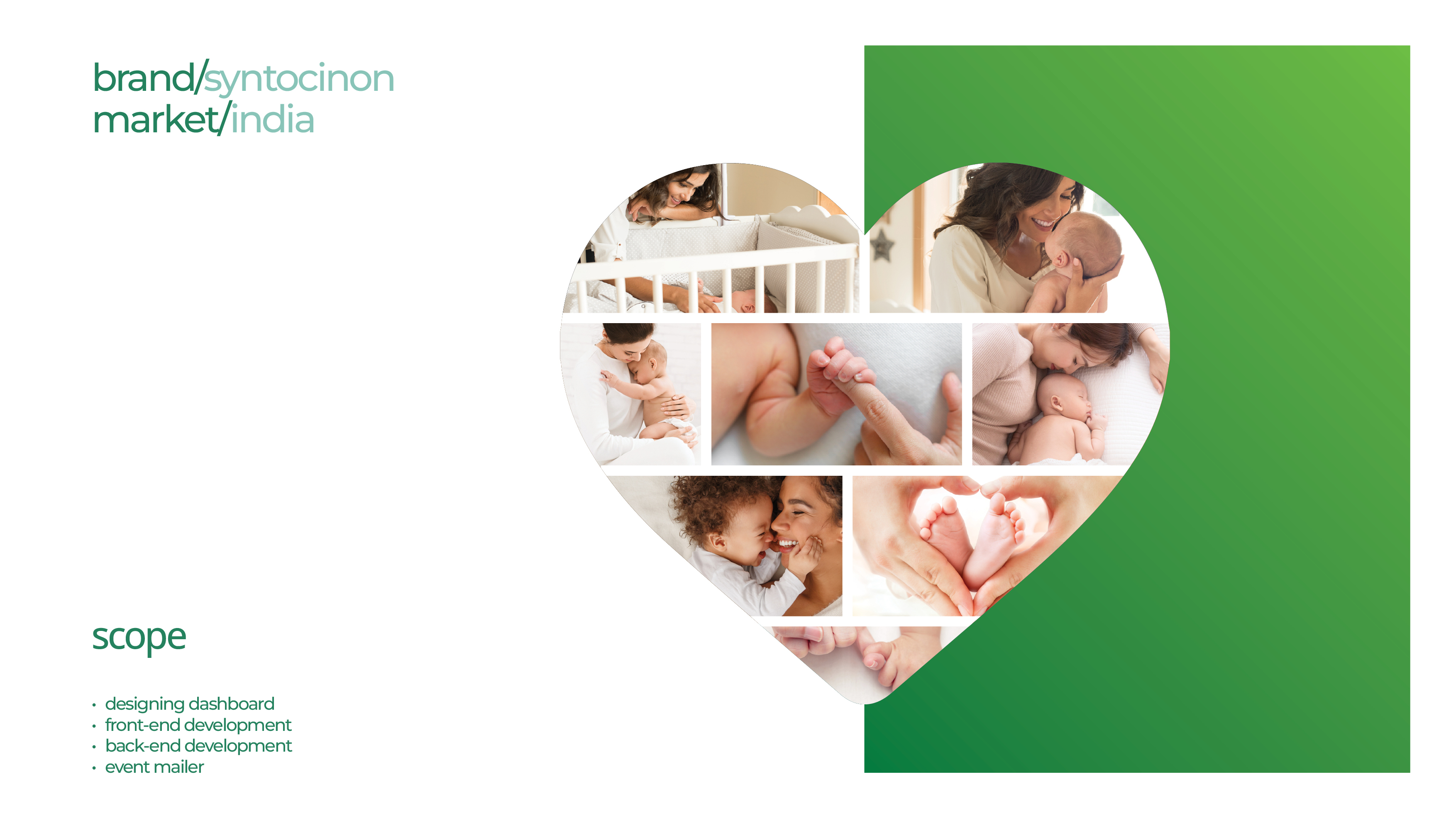 Syntocinon - interactive web pages