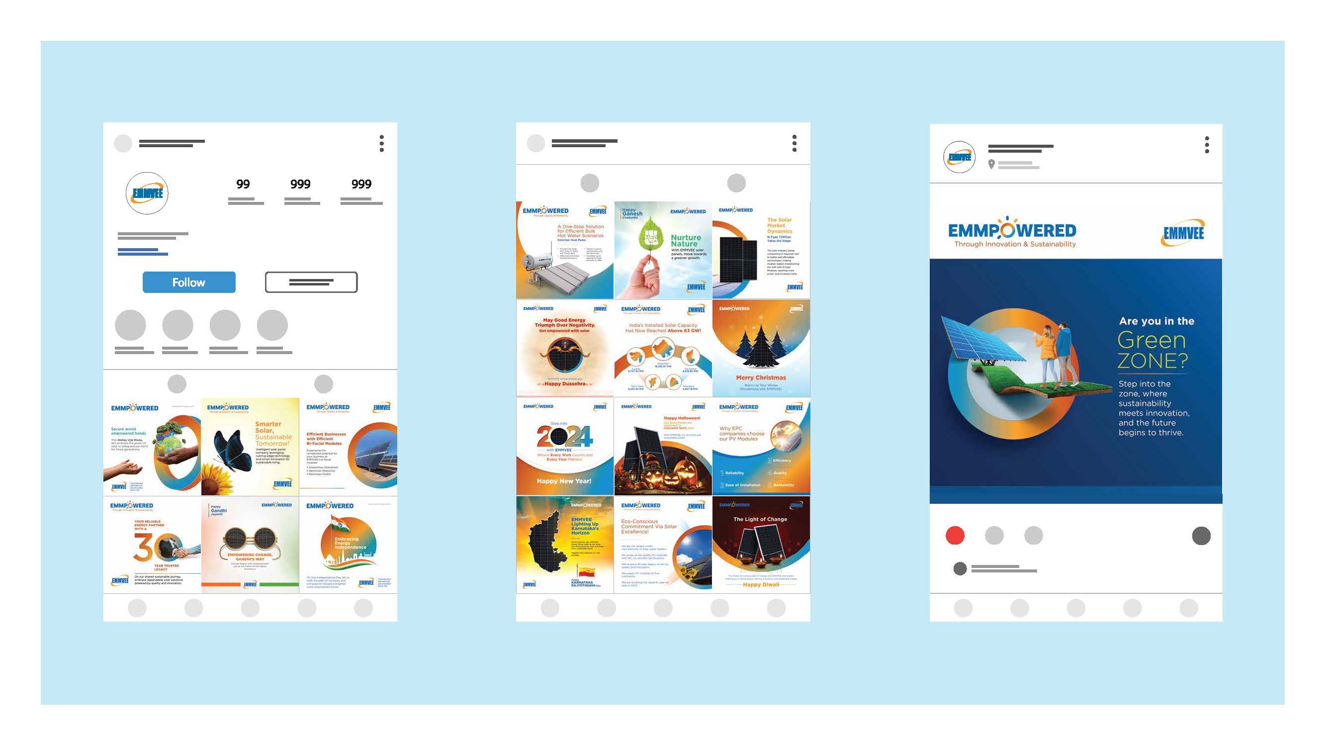 Emmvee - digital marketing campaign