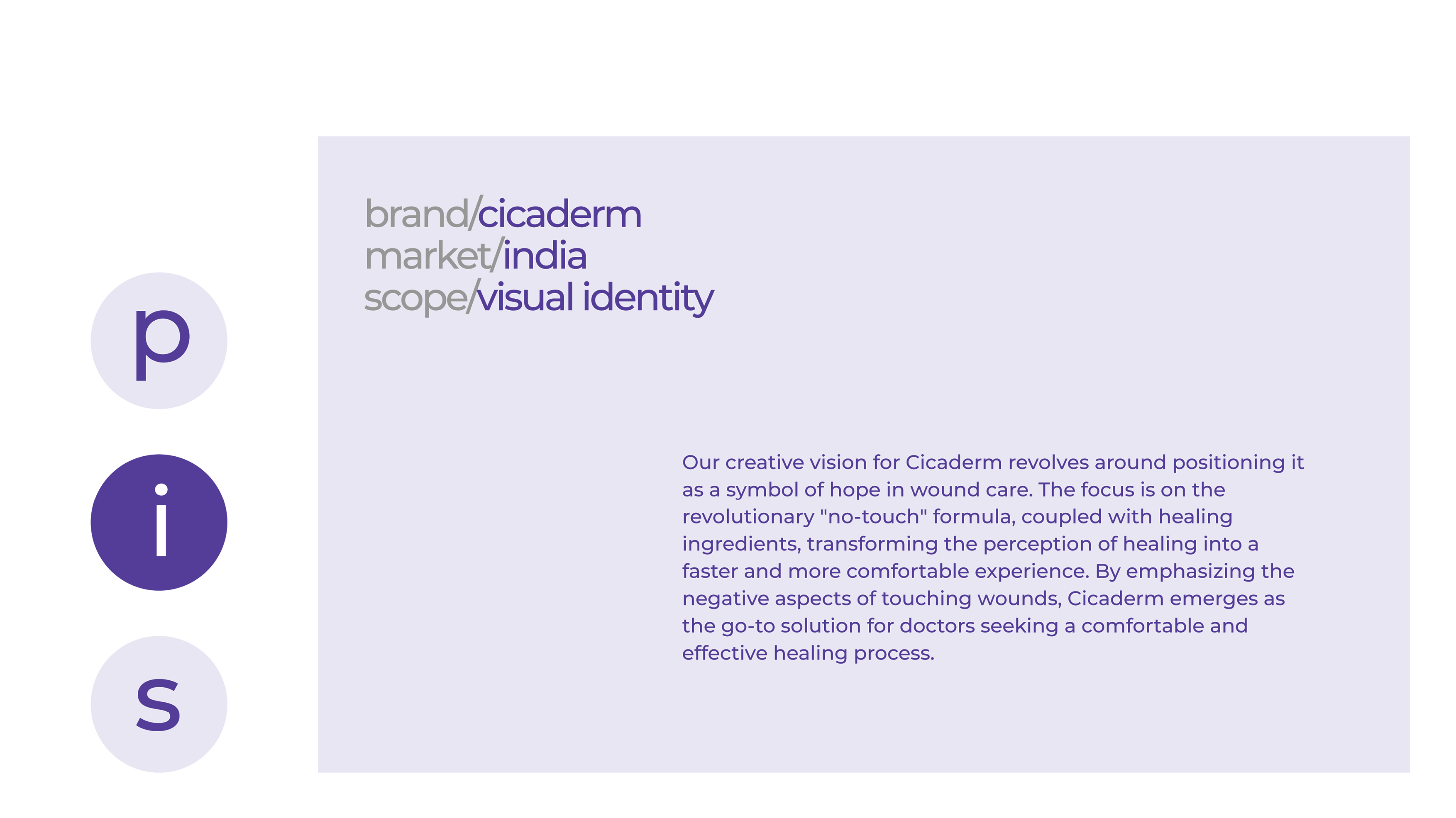 Cicaderm - Visual Identiity