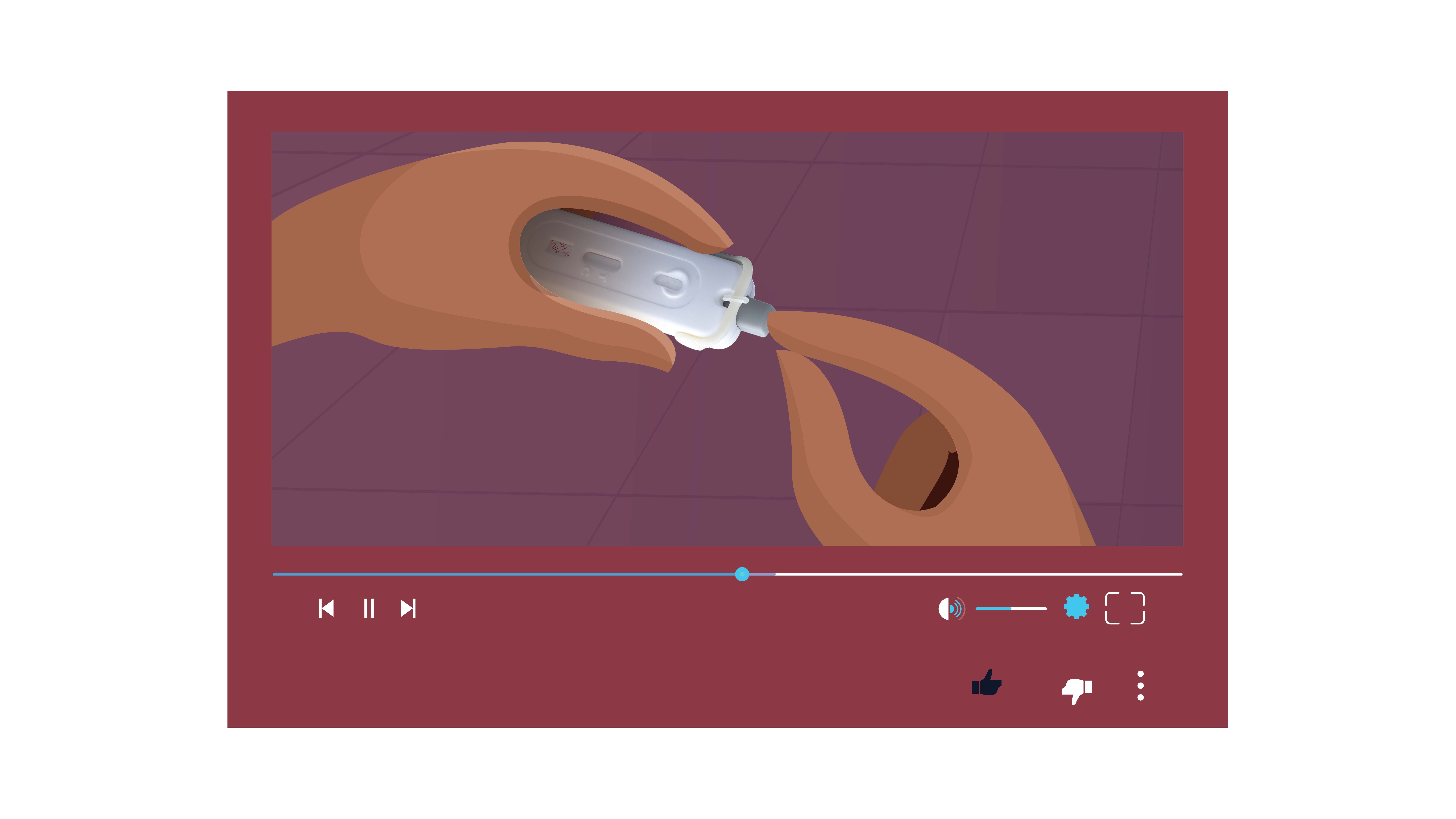HIV Self Test - 2D animated video