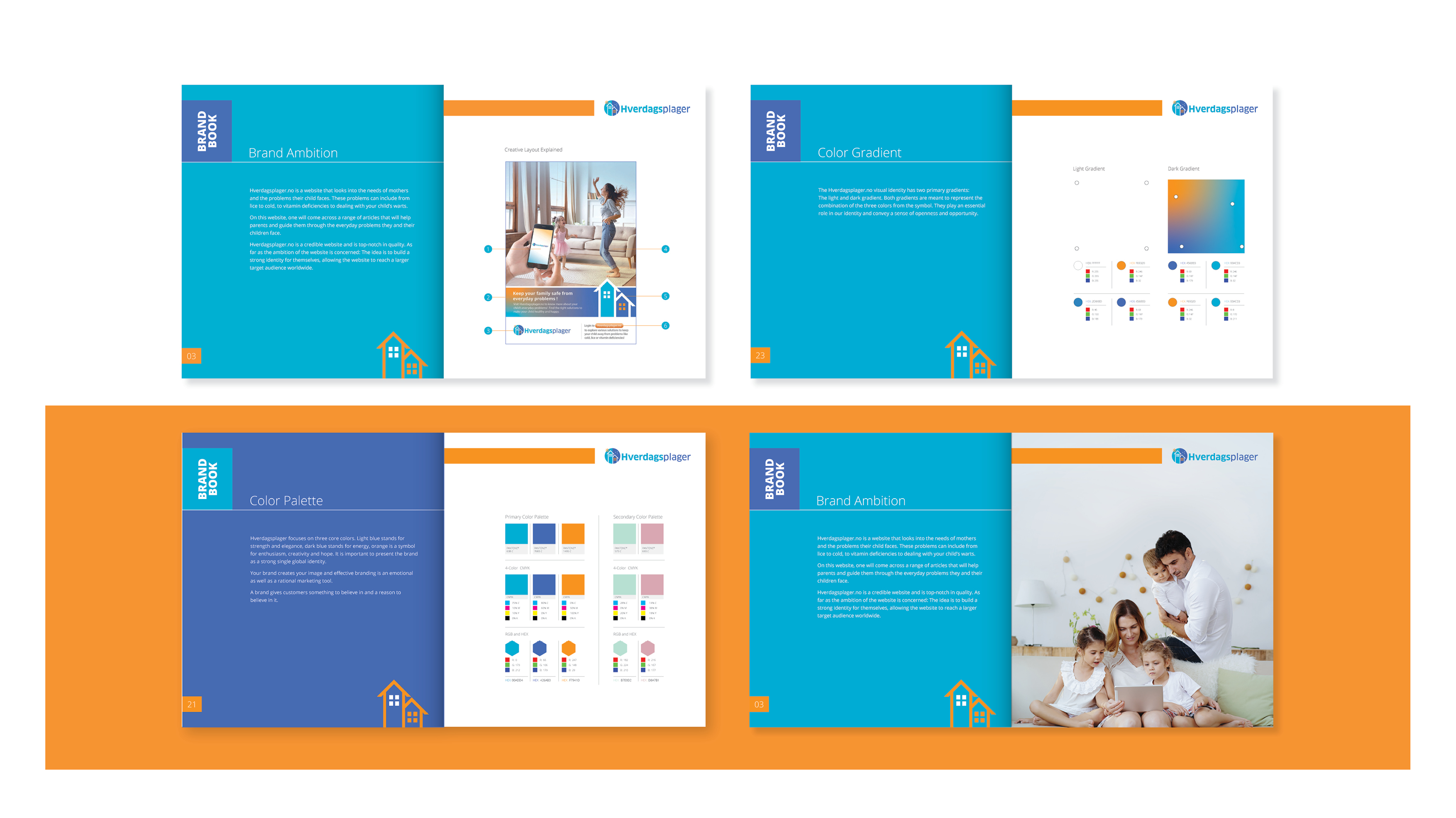 Hverdagsplager - brand identity & website