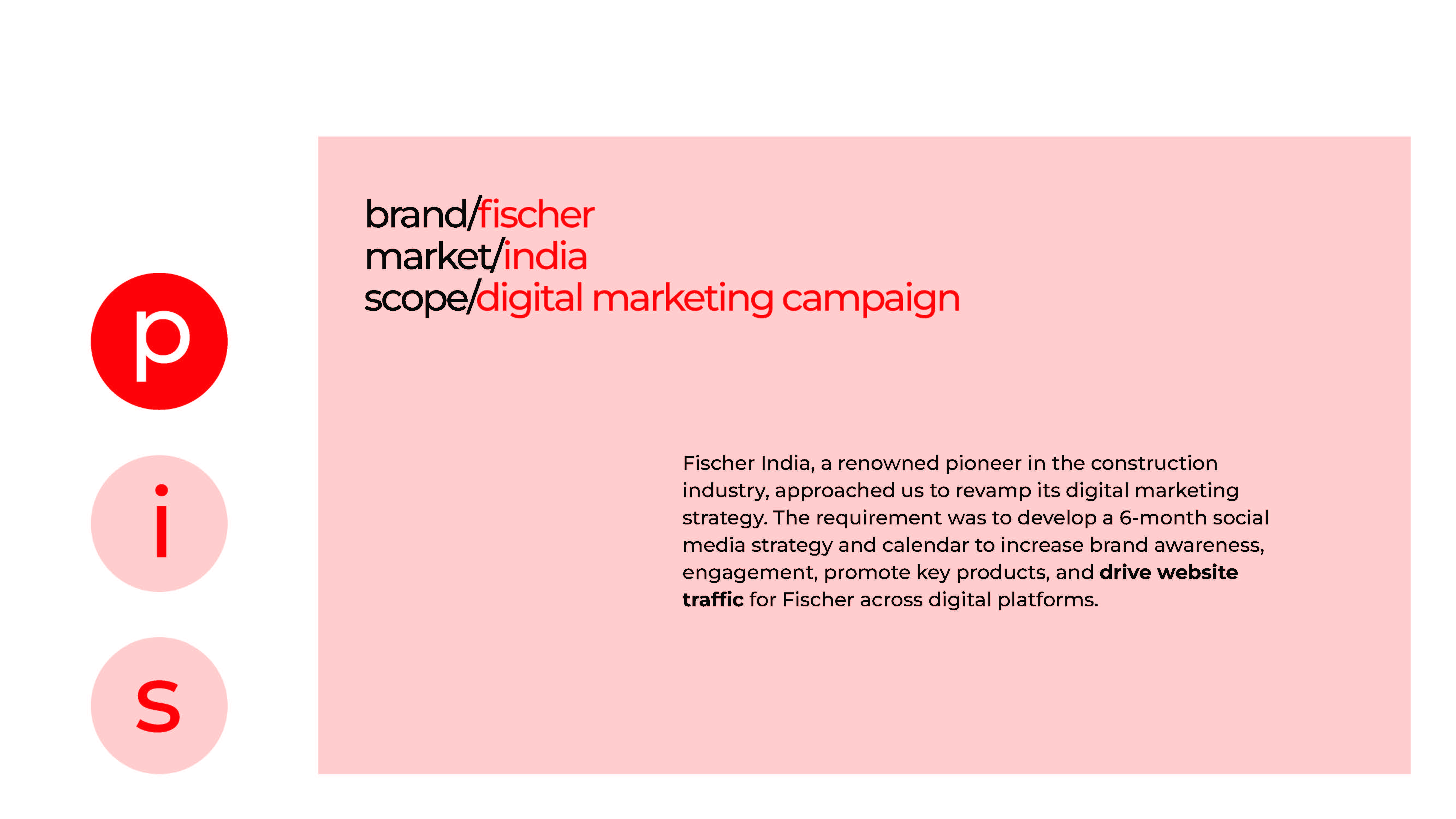 Fischer - Digital Marketing Campaign