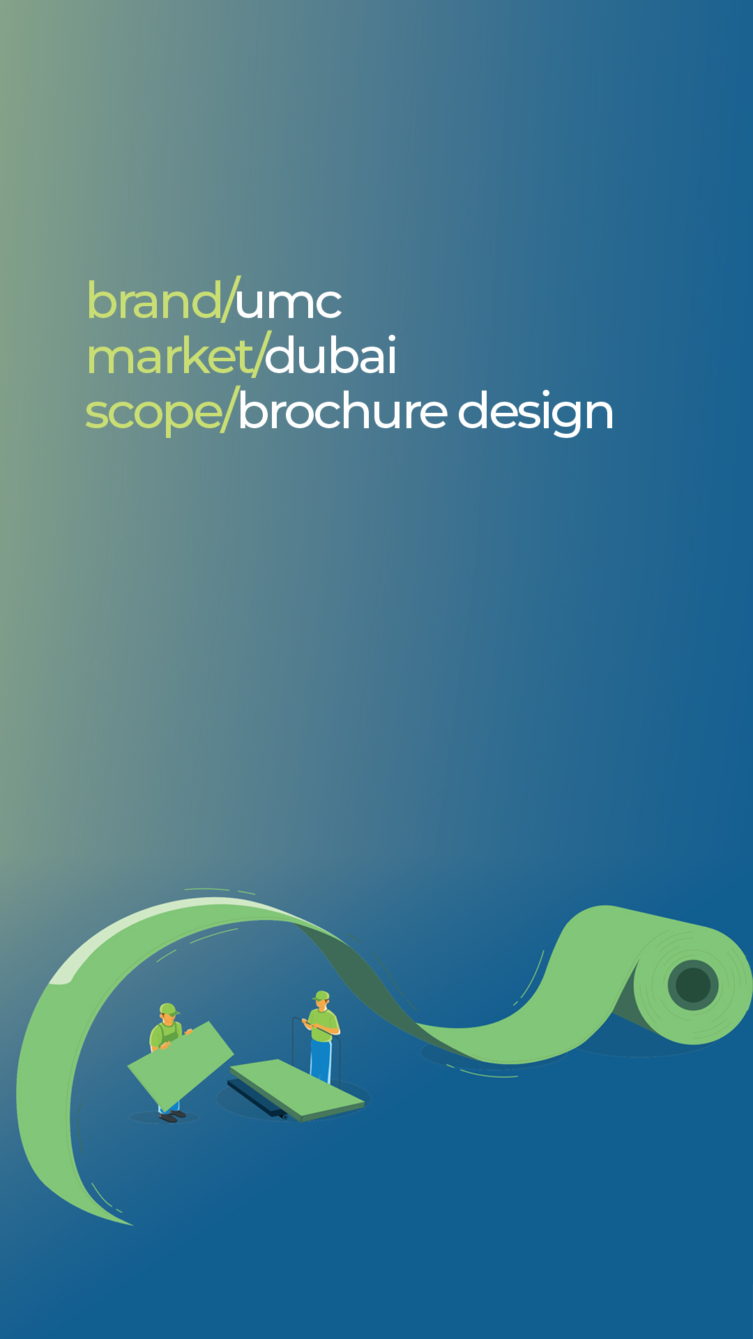 UMC - brochure design