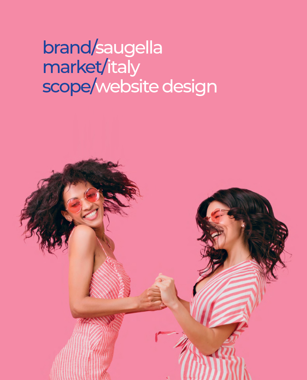 Saugella - website design