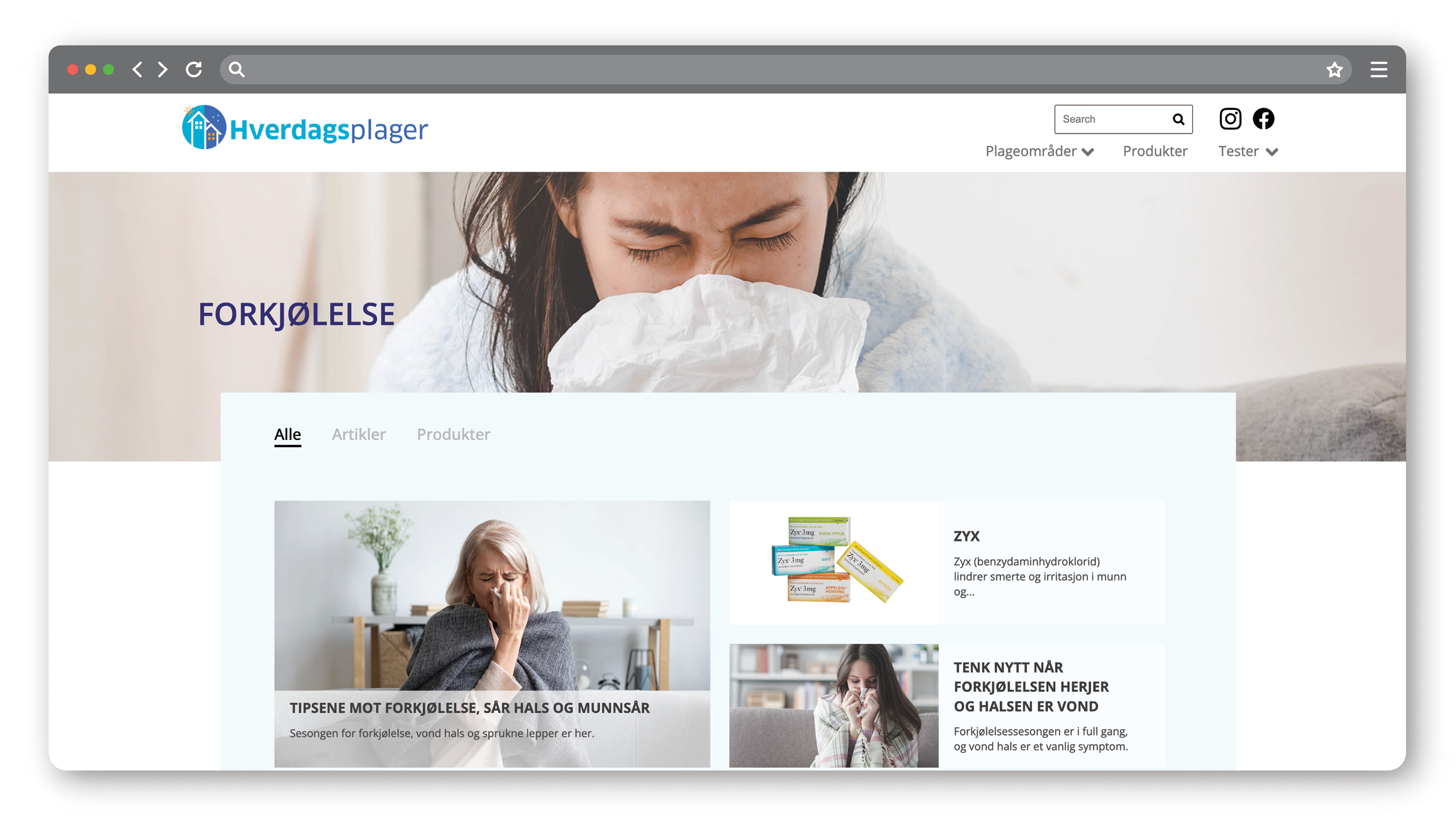 Hverdagsplager - brand identity & website
