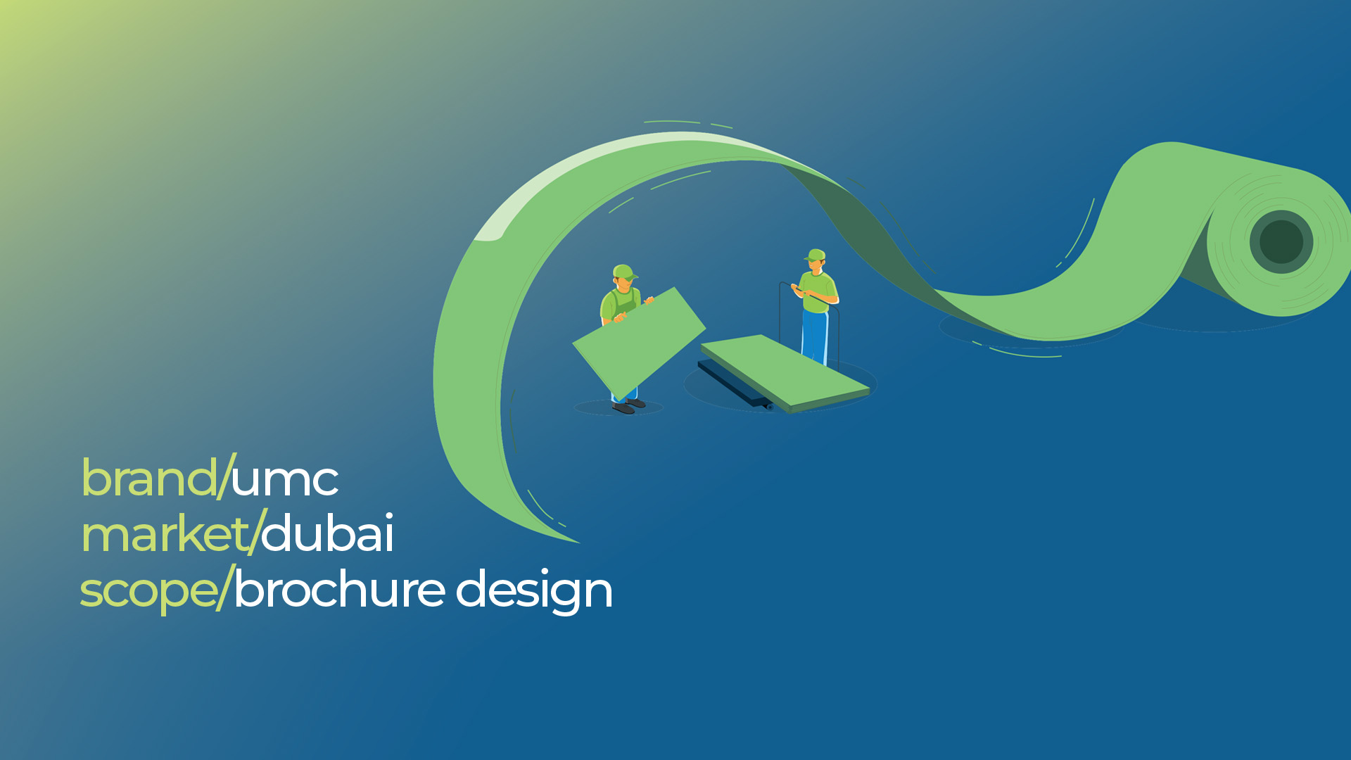 UMC - brochure design