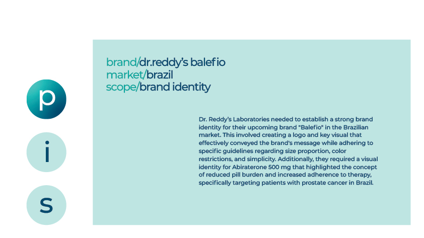 Dr. Reddy's Balefio - Brand Identity