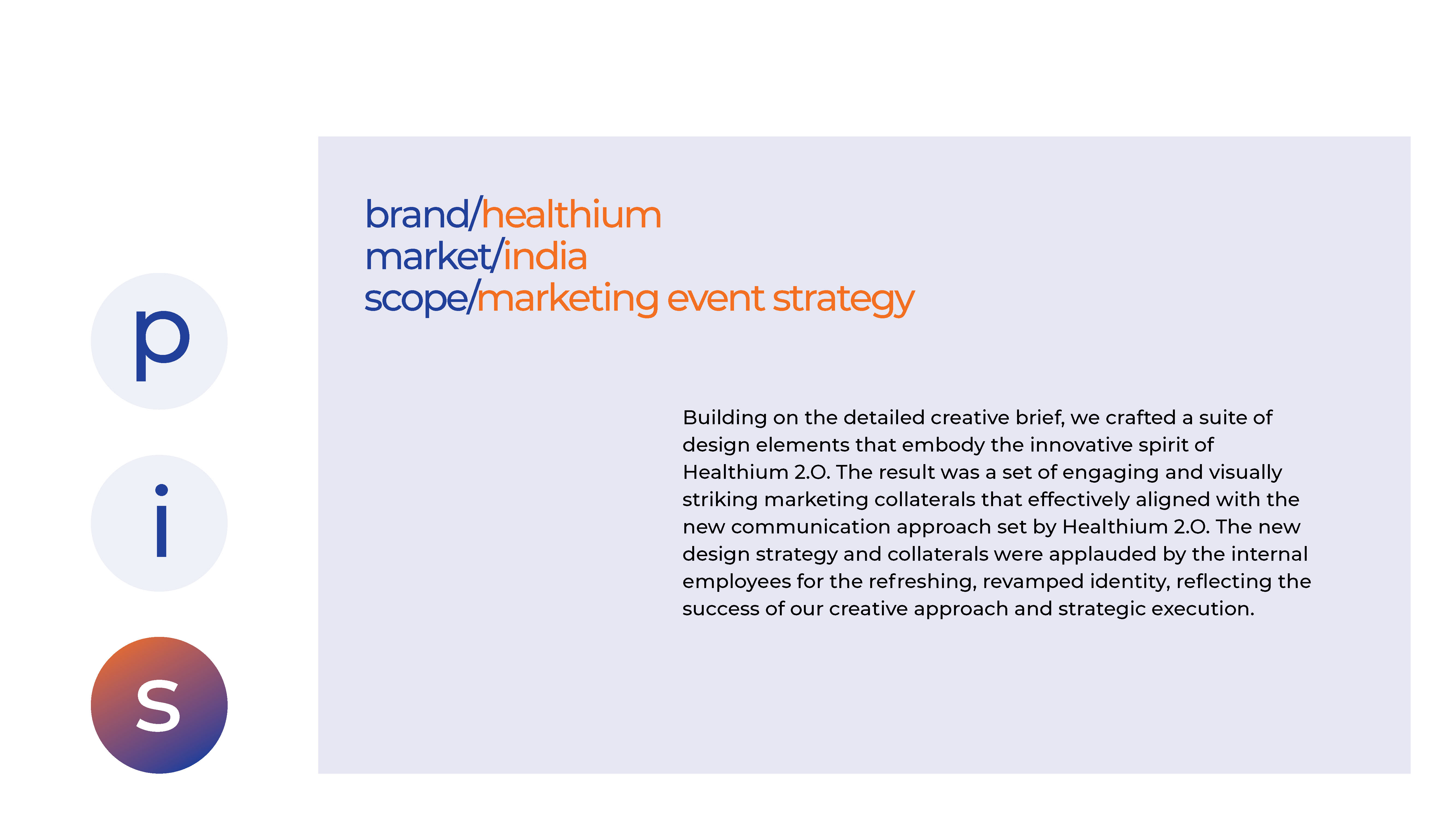 Healthium - Marketing Event Strategy