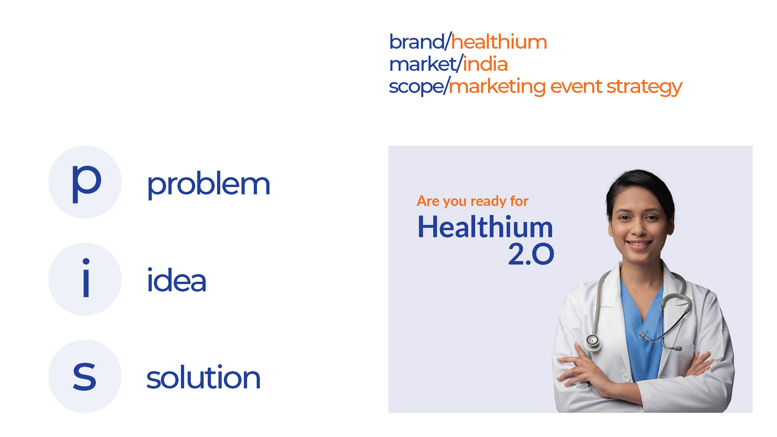 Healthium - Marketing Event Strategy