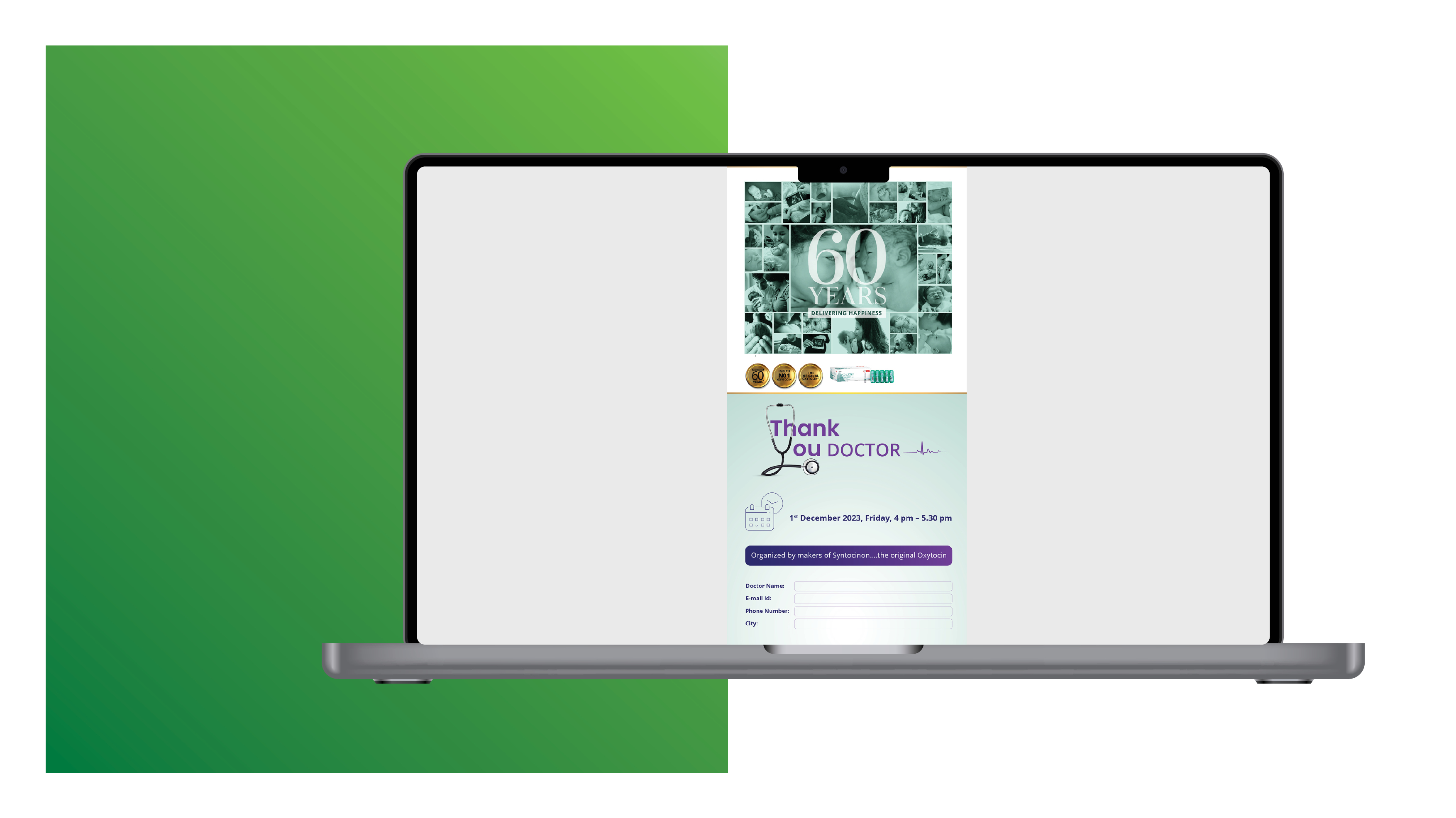 Syntocinon - interactive web pages
