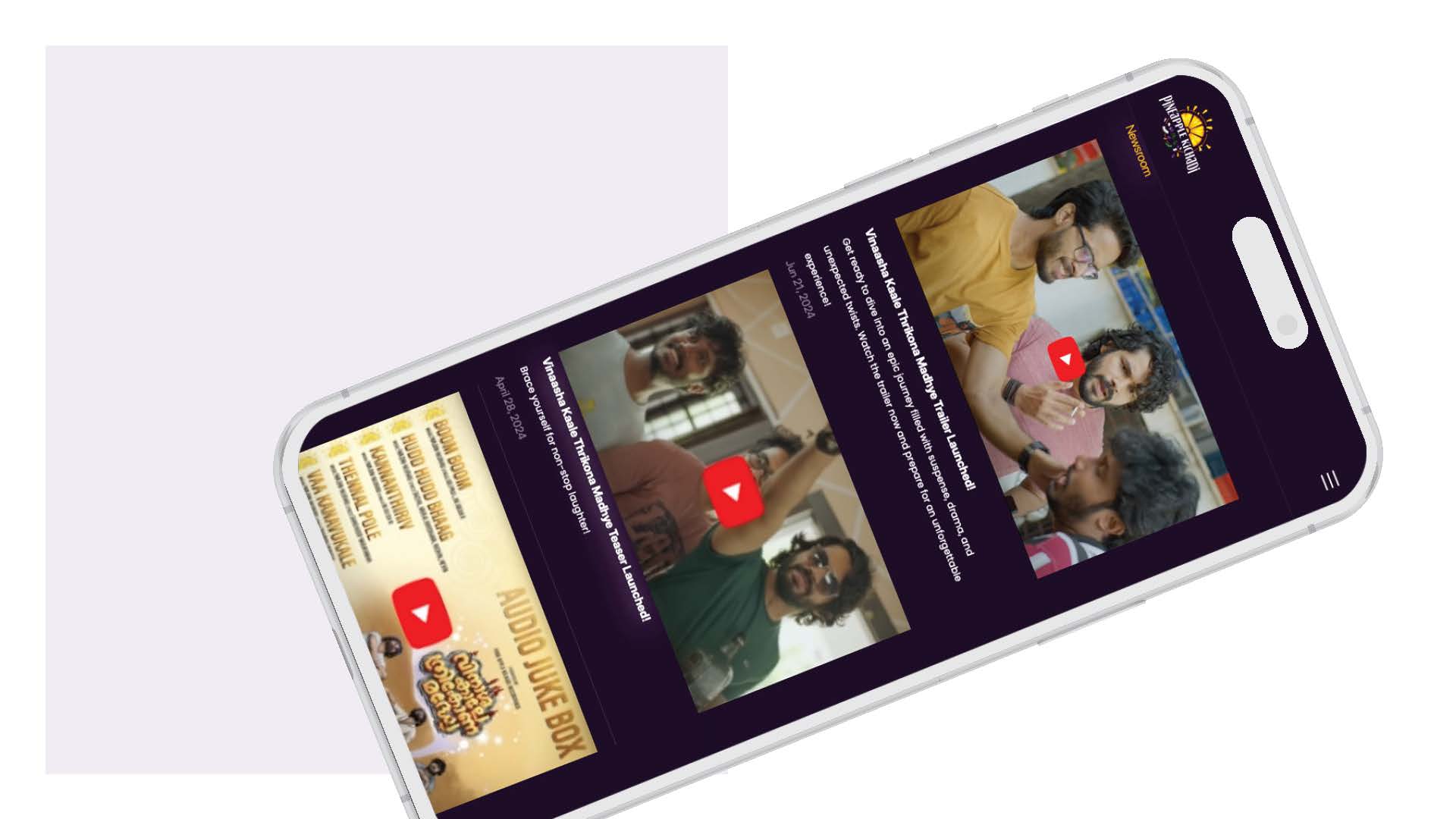 Pineapple Kichadi - Website Design