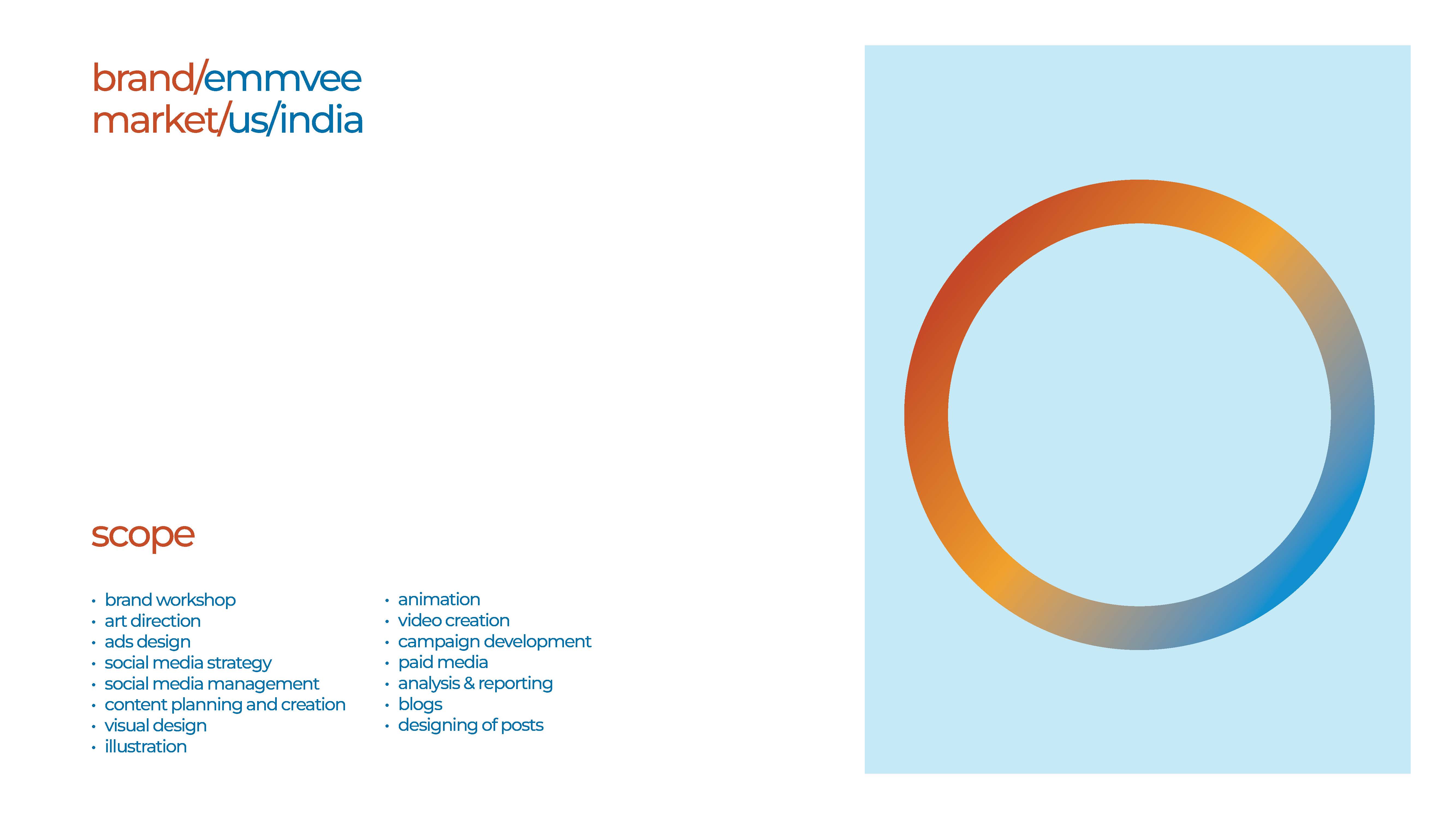 Emmvee - digital marketing campaign