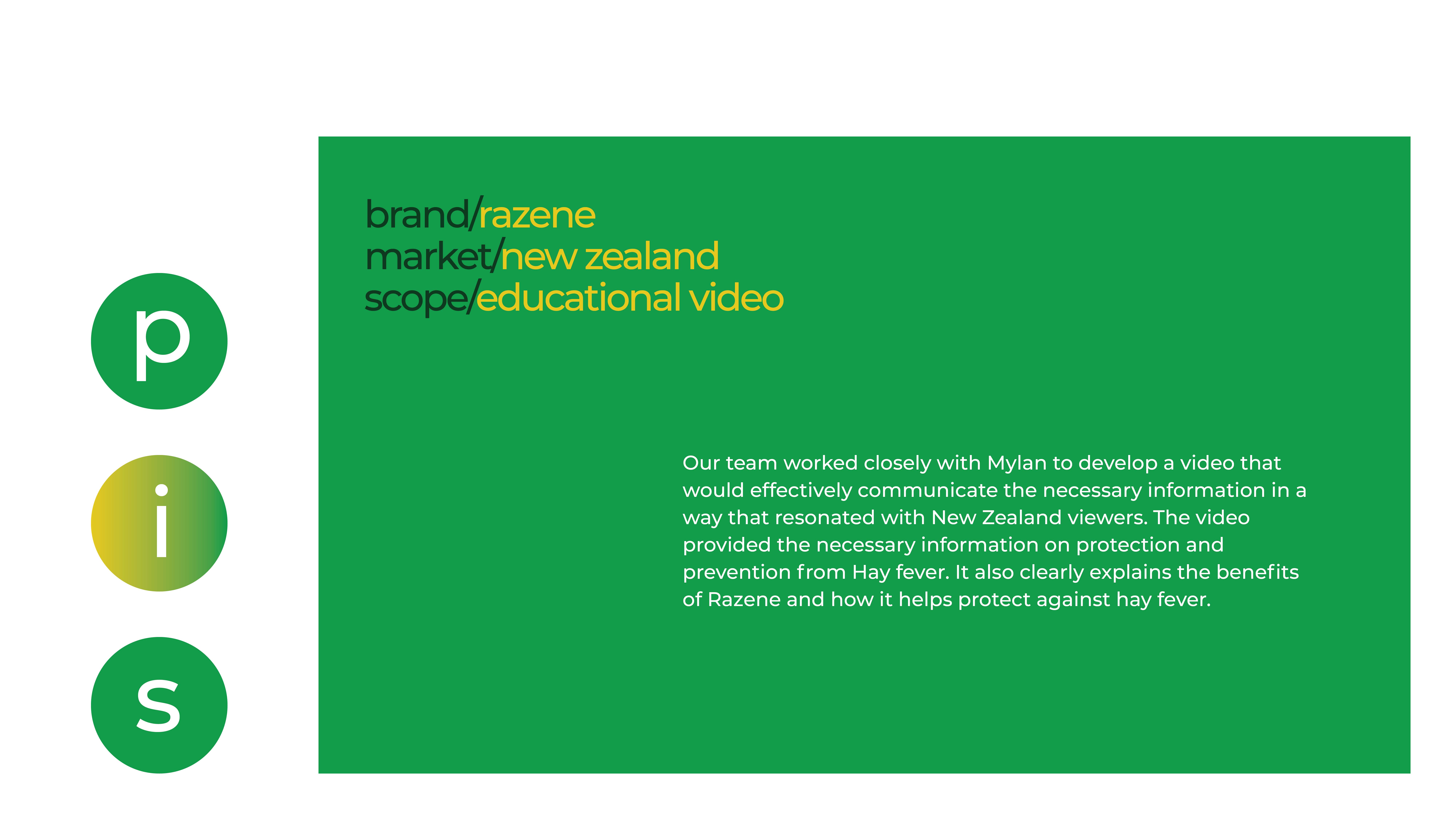 Razene - educational video