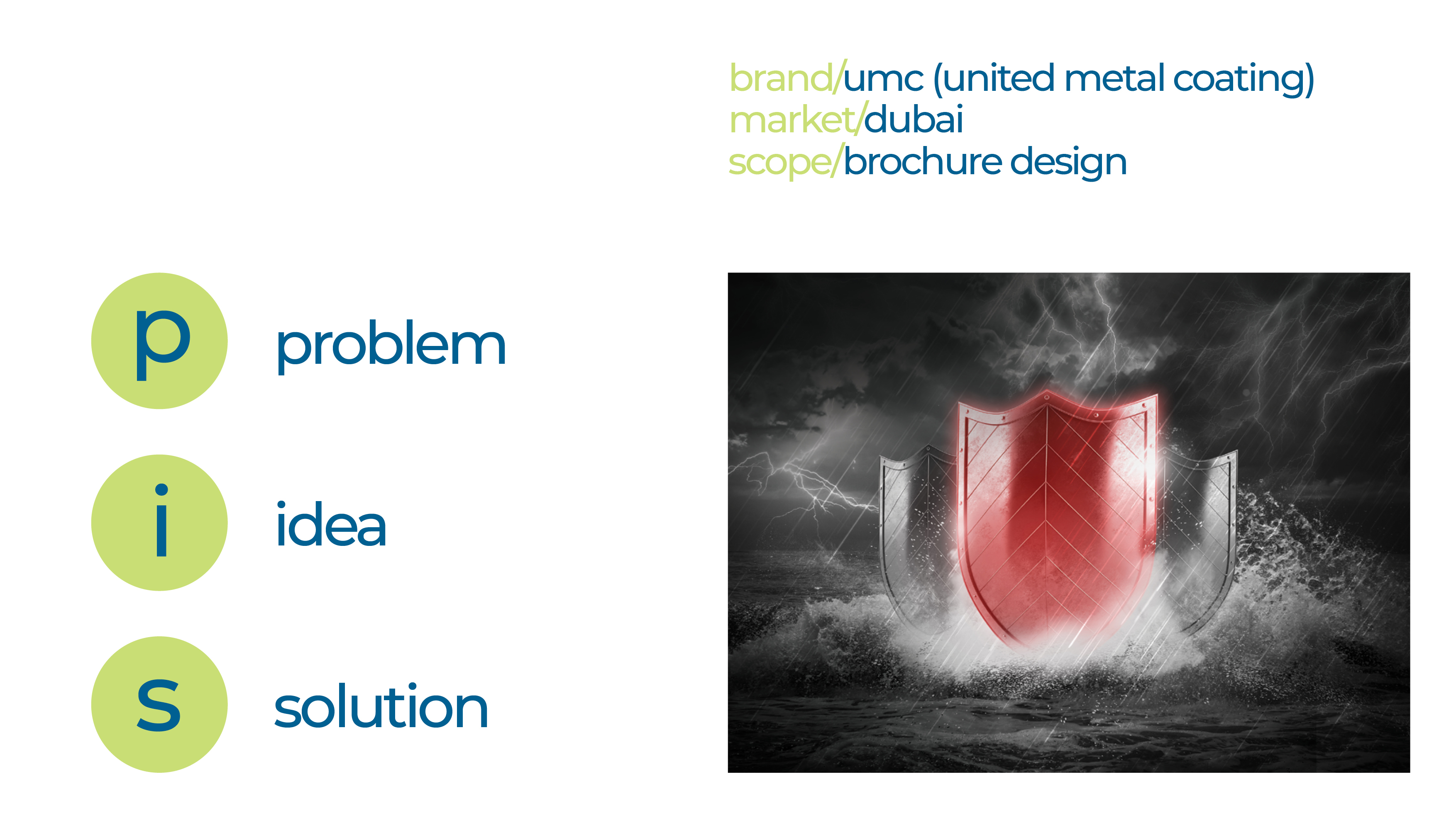 UMC - brochure design